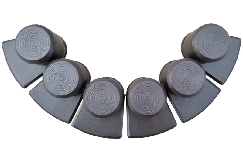 Palisada z najazdem 2,4 m brąz zdjęcie 4