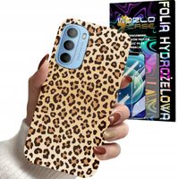 ETUI DO MOTOROLA MOTO G31 4G / G41 4G - PANTERKA WZORKI MODNE WZORY + FOLIA