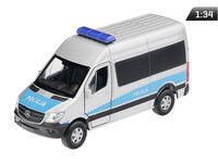 Model 1:34, Mercedes-Benz SprinterPOLICJA, srebrny (A884MBSPOS)