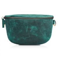 skórzana saszetka na pas vintage paolo peruzzi t-36-gr