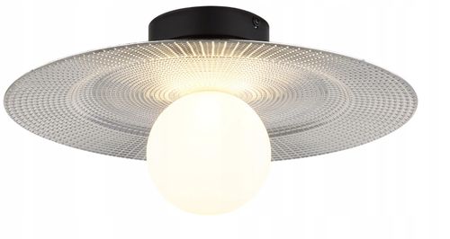 Reflektor sufitowy okrągły Globo Lighting czarny na Arena.pl