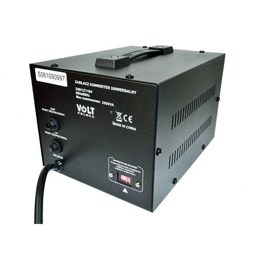 VOLT POLSKA KONWERTER 230V110V VP2000 SOFT-START na Arena.pl
