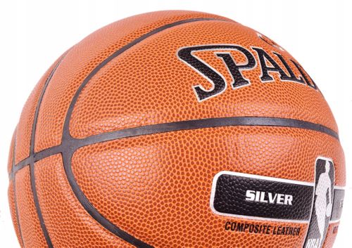 Spalding nba silver 7 piłka do koszykówki skóra na Arena.pl