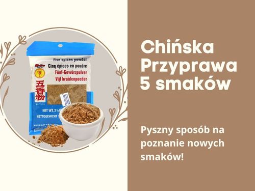 Przyprawa pięć smaków chińska do mięs marynat potraw five spices azjatyckich 100g na Arena.pl
