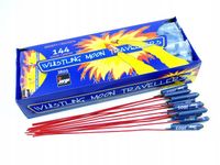 Rakietki Jorge Whisling Moon Travellers gwizd z hukiem JR05 komplet 144 szt