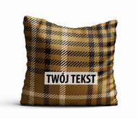 Poduszka Dekoracyjna KRATA  z Twoim napisem KR18