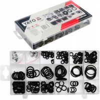 YATO ZESTAW KOMPLET O-RINGÓW GUMOWYCH 225 SZT. O-RING 18 ROZMIARÓW YT-06877