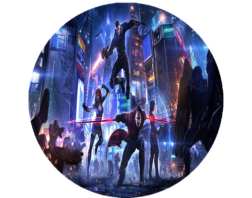 Podkładka pod myszkę Cyberpunk na Arena.pl