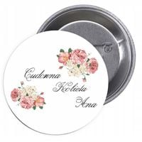 Przypinki buttony 8 MARCA ciekawy podarunek TANIO