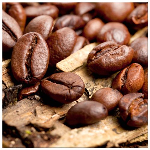 Obraz Płótno 30X30 Kawa Na Deskach na Arena.pl