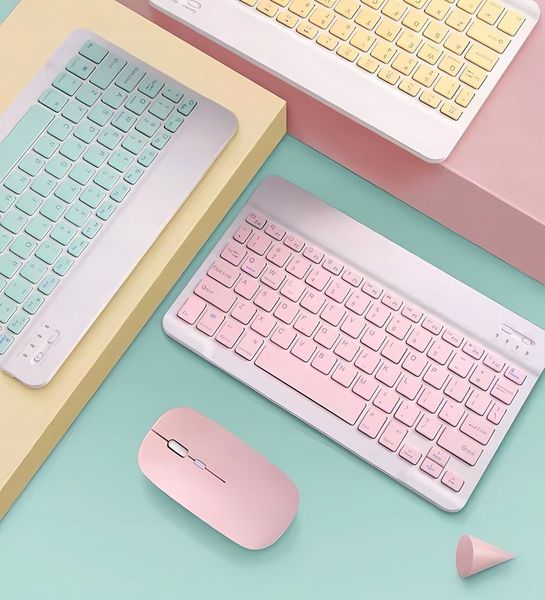 Klawiatura mysz bluetooth 3.0 Android ios Windows zdjęcie 3