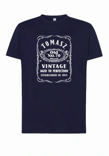 KOSZULKA MĘSKA 30 40 50 60 70 URODZINY PREZENT zdjęcie 3