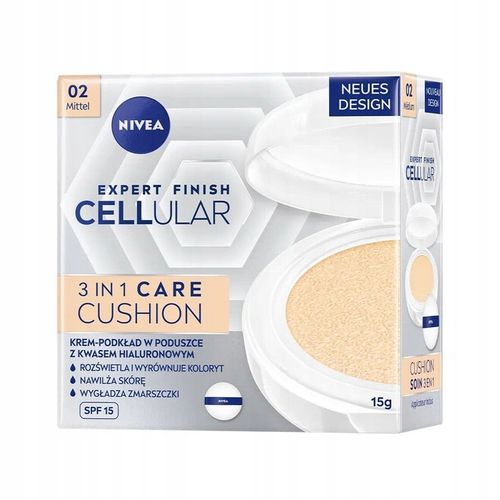 NIVEA Expert Finish Cellular podkład SPF15 02 na Arena.pl