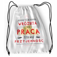 Plecak Dla Wróżbity Sportowy Szkolny Worek Torba Z Nadrukiem Ze Zdjęciem