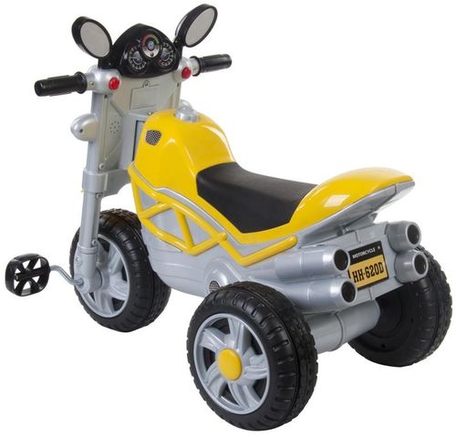 Jeździk motocykl Chopper - żółty na Arena.pl