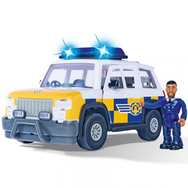 SIMBA Strażak Sam Jeep Policyjny Figurka Malcolma zdjęcie 2