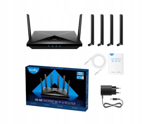 Router WiFi 6 Cudy P5 5G AX3000 Mimo 4x4 OpenWRT na Arena.pl