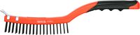 szczotka druciana 3-rzędowa 340mm skrobak - yt-6331