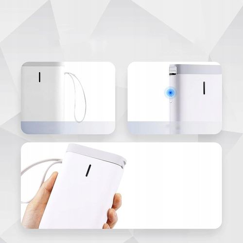 Drukarka etykiet Niimbot D11 bezprzewodowa (biała) na Arena.pl