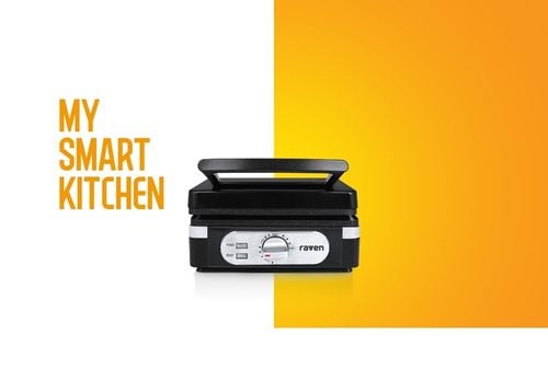 MOCNA Gofrownica RAVEN EG004BX 2 chrupiące gofry na Arena.pl