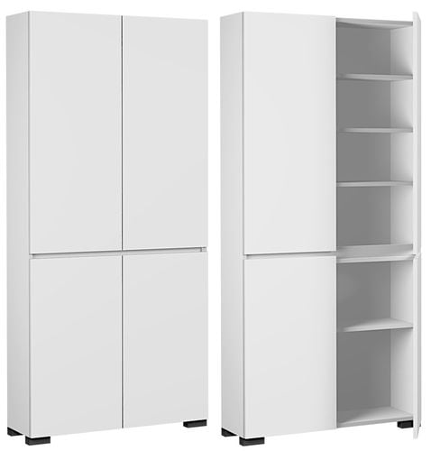 Słupek łazienkowy biały KROKUS 80 DD-DK na Arena.pl