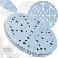 10x PAPIER ŚCIERNY NA RZEP DO SZLIFIERKI FESTOOL GRANAT KRĄŻKI 150mm P120