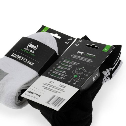 Skarpety Monotox Hyperactive Socks 2-pack MX20009 39-42 na Arena.pl