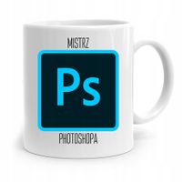 Kubek Prezent Dla Grafika Mistrz Photoshopa Z Nadrukiem Ze Zdjęciem