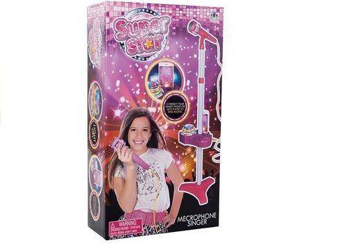 Mikrofon Ze Statywem Podkładką Pod MP3 + Projektor na Arena.pl