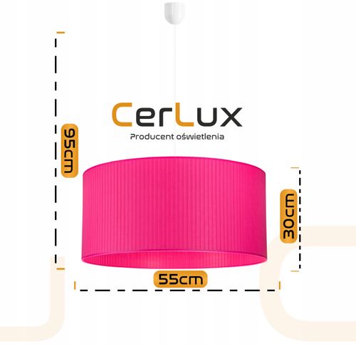 Lampa wisząca PLISA 55 cm na Arena.pl