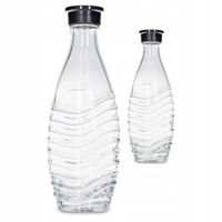 SZKLANA KARAFKA 2SZT BUTELKA 0,6L DO SODA STREAM