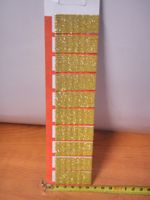 wsuwki 100szt. złote | 2141