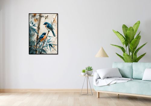 Plakat 64x90cm Trzy Ptaki na Arena.pl