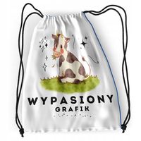 Plecak Sportowy Szkolny Dla Grafika Worek Z Nadrukiem Ze Zdjęciem