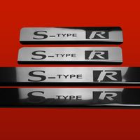 Listwa progowa JAGUAR S-TYPE MK2 S-TYPE R Stal nierdzewna 304 połysk 4szt