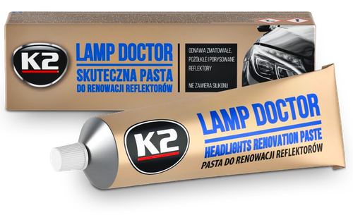 K2 ZESTAW LAMP DOCTOR PASTA DO LAMP + PAD GĄBKA POLEROWANIE REGENERACJA APLI na Arena.pl