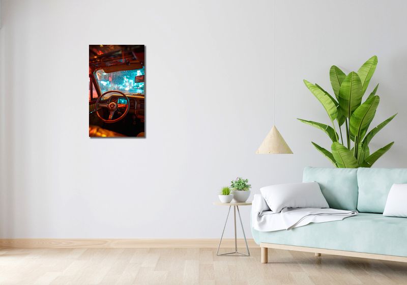 Obraz 40x70cm Nocny Kierowca zdjęcie 2