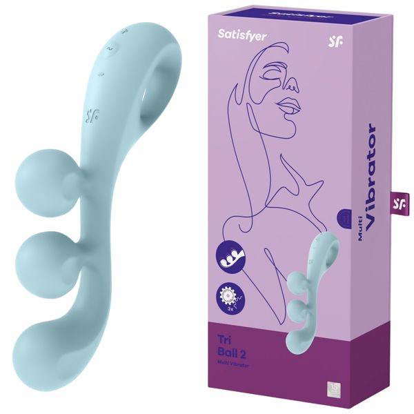 Wibrator Stymulacja Pochwy Satisfyer Tri Ball 2 zdjęcie 1