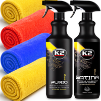 K2 Purio Satina 4 Mikrofibry Zestaw Do Czyszczenia Pielęgnacji Auta