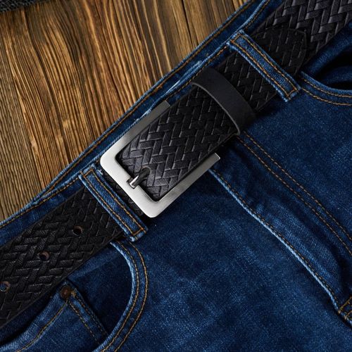 czarny pasek męski skórzany vintage 110 cm paolo peruzzi 03z01110 na Arena.pl