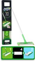ZESTAW MOP PŁASKI SWIFFER 3D 6 CLEAN KIT 4 WKŁADY SUCHE I 2 MOKRE