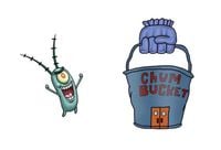 Wydruk cukrowy na tort A5 Plankton DIY