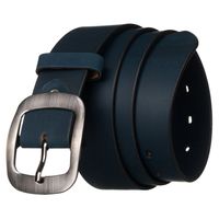 skórzany, szeroki pasek damski z klasyczną klamrą - always wild