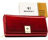 portfel damski skórzany rh-20a-1-sh-r-5159 red