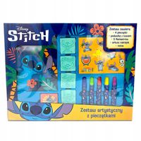 zestaw artystyczny z pieczątkami stitch majewski