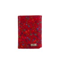 Czerwony skórzany portfel damski kolorowy BajuBaj PD1135cs168 RFID