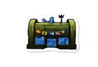 Topper toper z masy cukrowej na tort SpongeBob