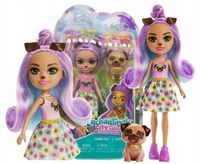 ENCHANTIMALS LALKA PIESEK PENNY PUG + zwierzątko piesek mopsik Trusty