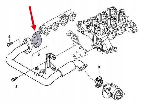 Zaślepka EGR BMW M47 M57 E46 E38 E39 E87 E90 E91 E65 E66 E67 X5 E53 E60 E61 zdjęcie 6