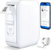 DRUKARKA ETYKIET KAEFUYS PRZENOŚNA TERMICZNA BLUETOOTH USB PROFESJONALNA